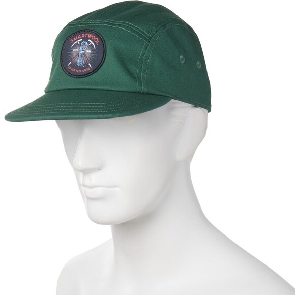 NEW SmartWool Ice Axe Descent 5-Panel Hat unisex Dark Sage 253 - Picture 2 of 4